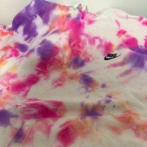 Tie dye Nike hoodie